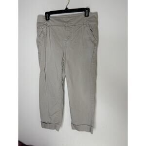 Eddie Bauer Mercer Fit Khaki Pants Womens Size 10 Beige Chino Dress Career